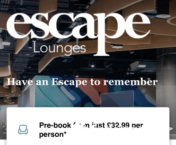 Fund My Airport Lounge ...Start My Holiday As I Mean To Go On