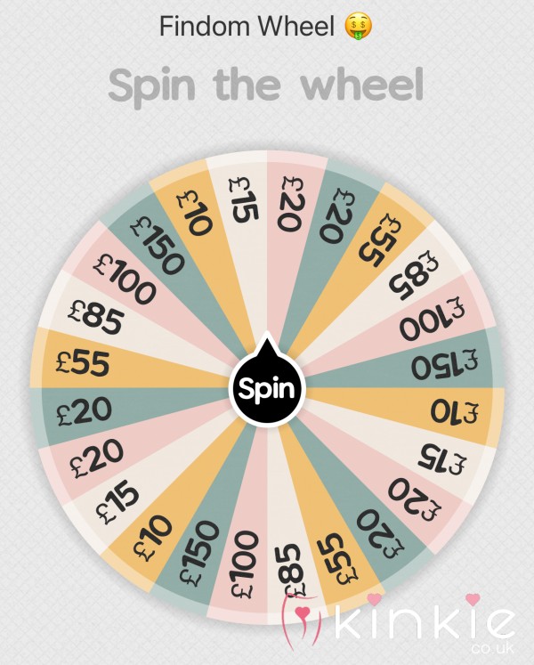 Findom Spin The Wheel