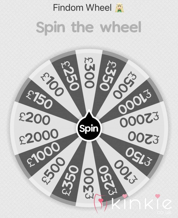 Findom Spin The Wheel For The Real Piggies!
