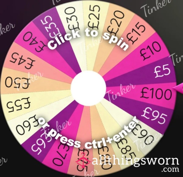 Findom Wheel Spin 🪙
