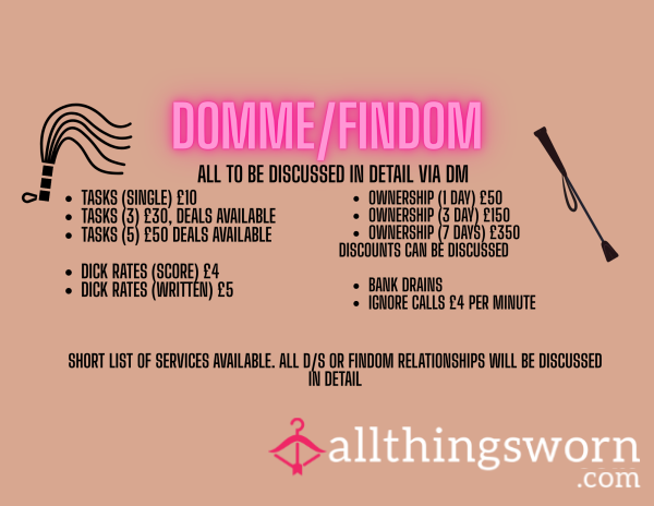 Findom/domme