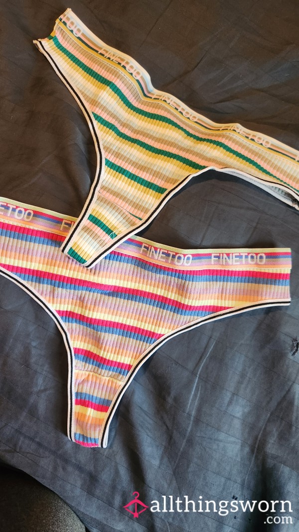 🍑🔥 Finetoo Cotton Thongs 🔥🍑