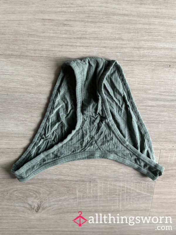 Finished In Grey Panties