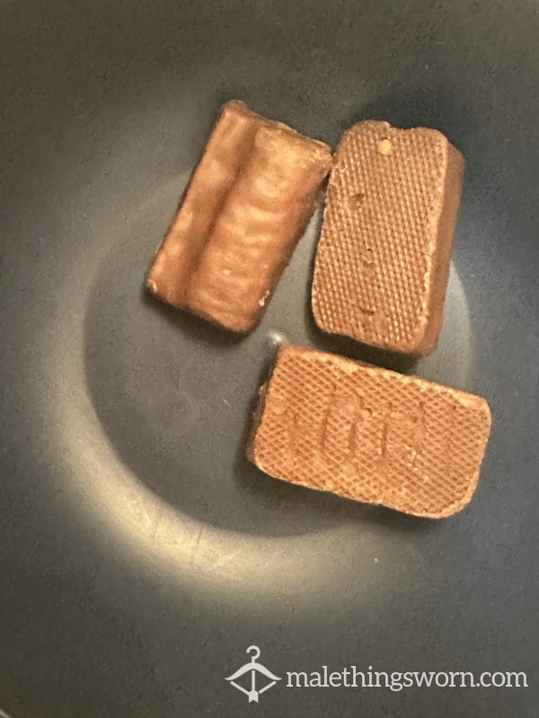 Finished Reese's Pi*s Bowl And Reese's Covered Face
