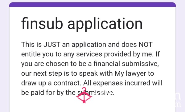Finsub Application