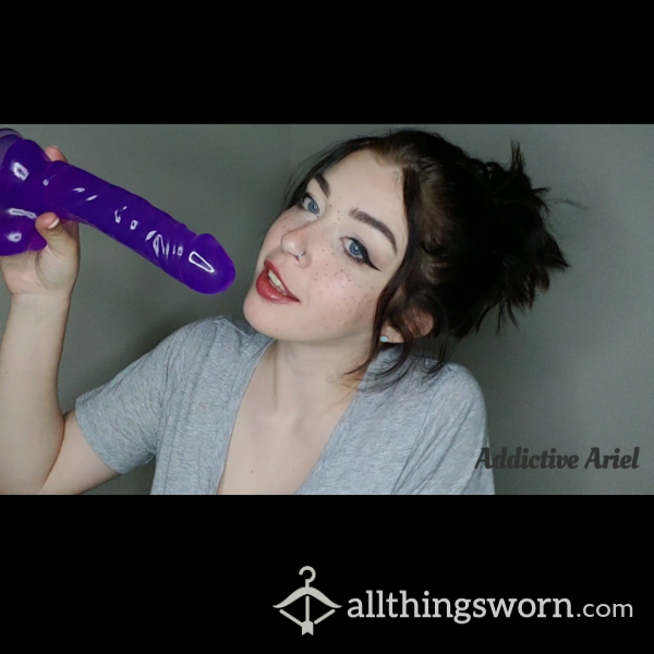 First And ONLY Sloppy Di**o BJ Clip | Sloppy Head | Gagging | Drooling | Sp*t |