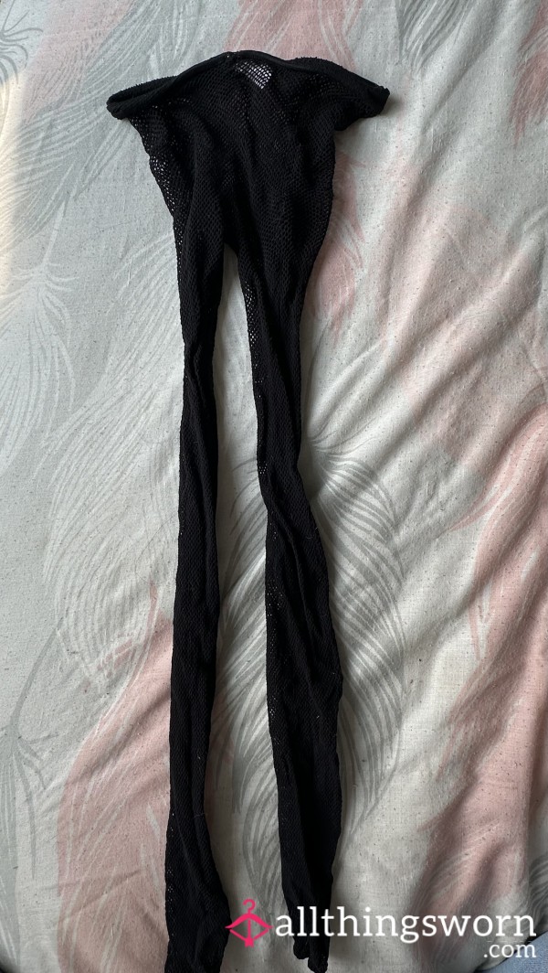 Fish Net Tights Worn To Your Liking (video Included)
