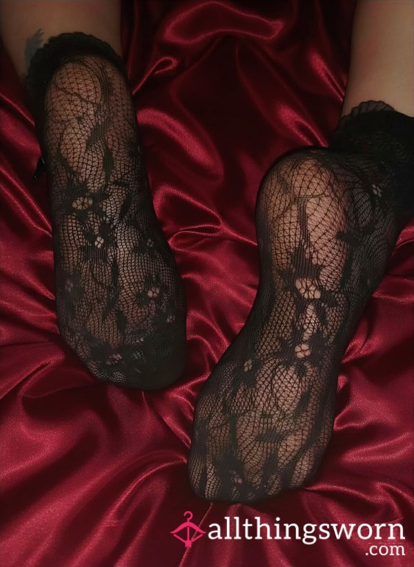 Fishnet And Lace Soles