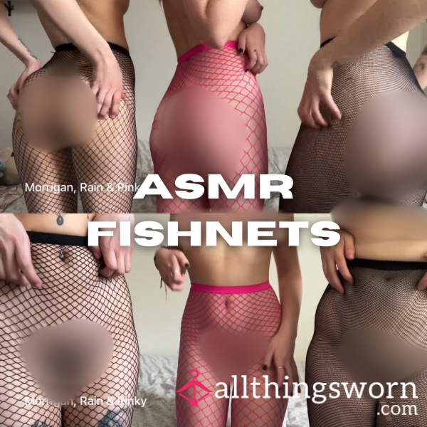 Fishnet ASMR With 3 Alt Godesses