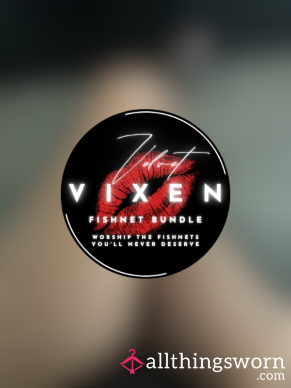 Velvet Vixen's Fishnet Bundle ⁓ Worship The Fishnets You'll Never Deserve!