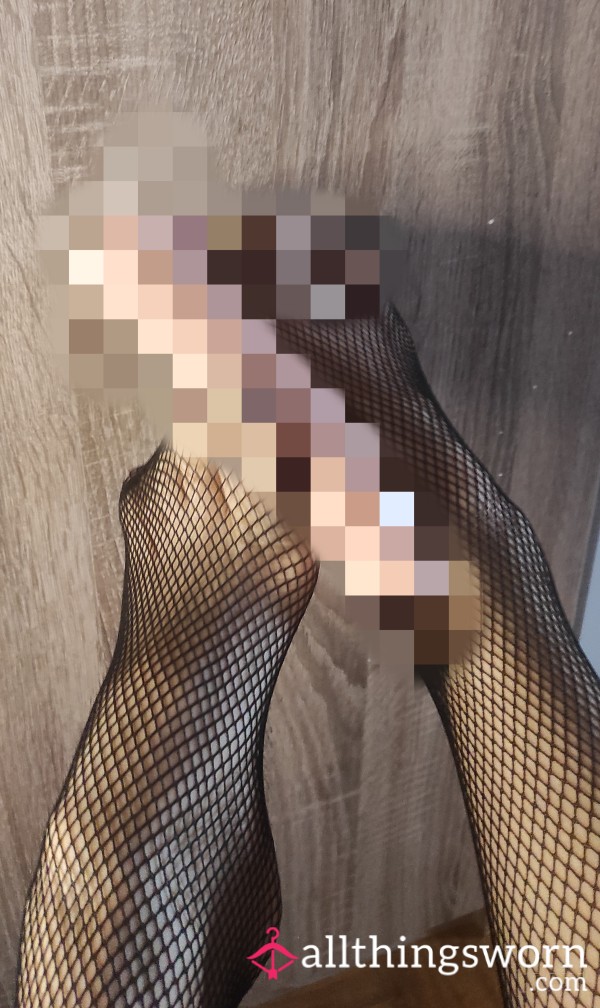 Fishnet Feet Playing With...
