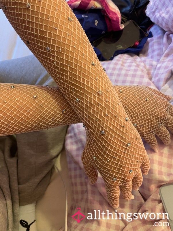 Fishnet Gloves