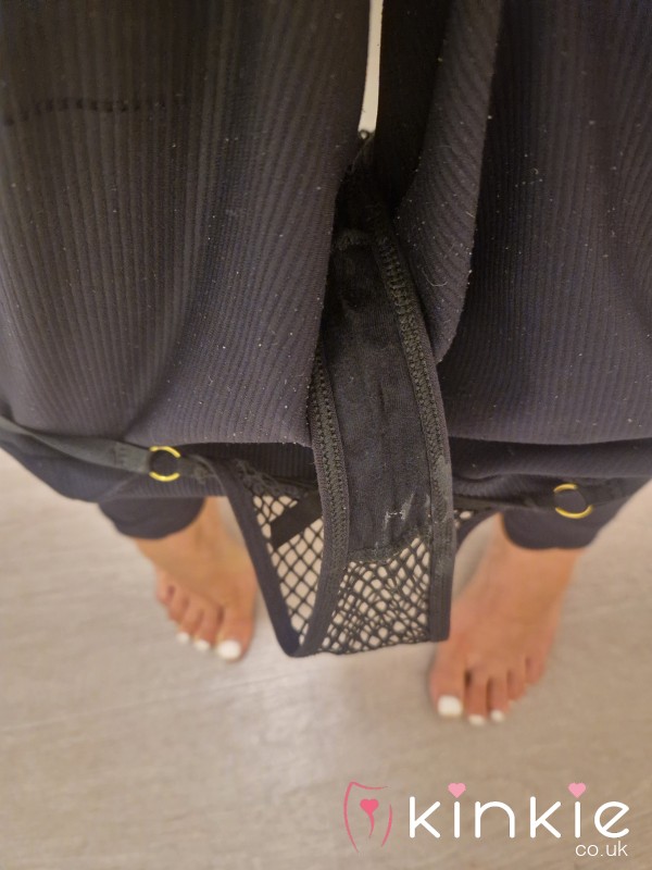 Fishnet Letter Thongs