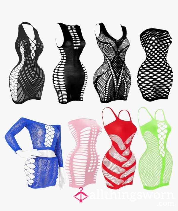 Fishnet Lingerie Dresses
