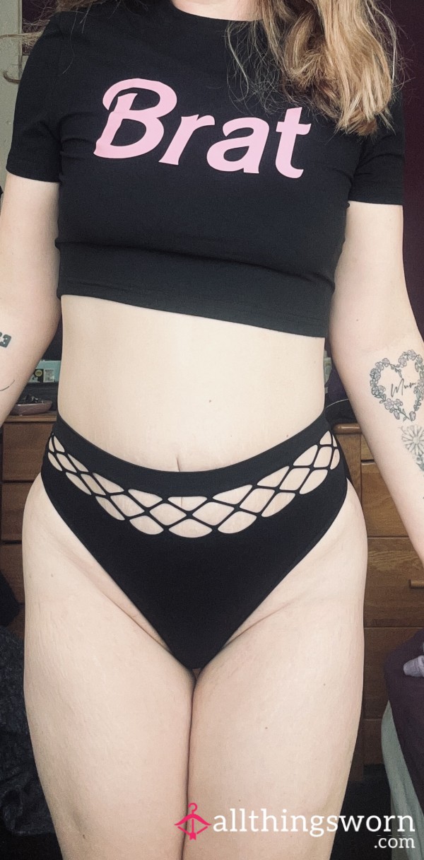Fishnet Thong