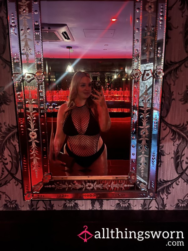 Fishnet Thong Bodysuit