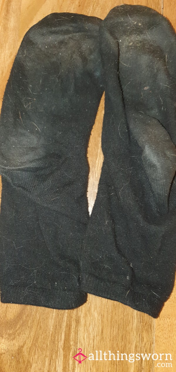 Fit For The Bin 🗑 Black Rotten Socks