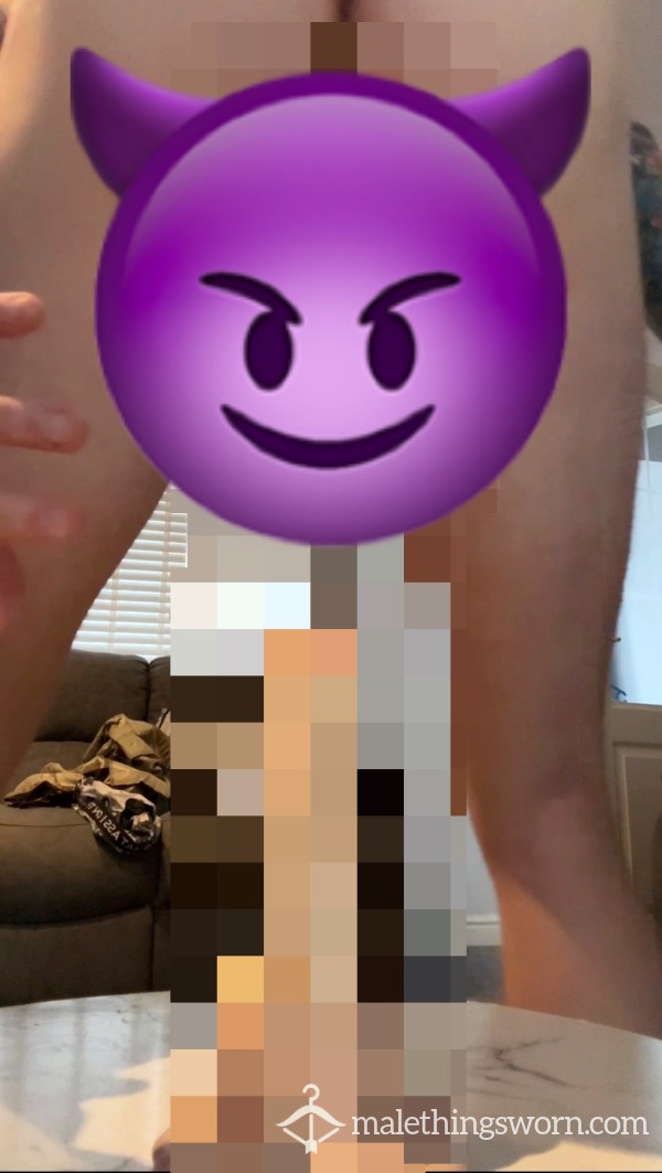 F**king My Hole With A C*m Covered Di**o