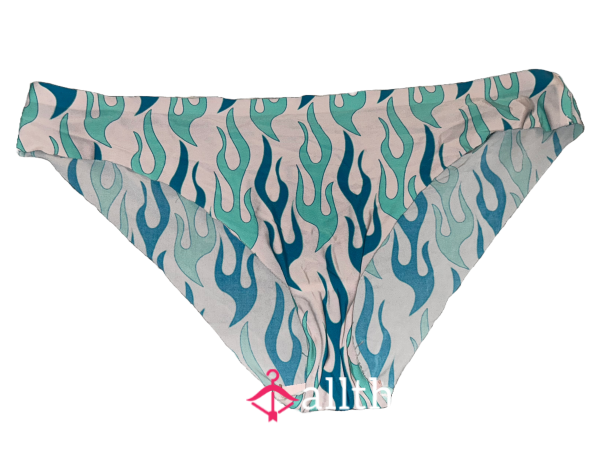 Flame On: Pink And Blue Cheeky Panties