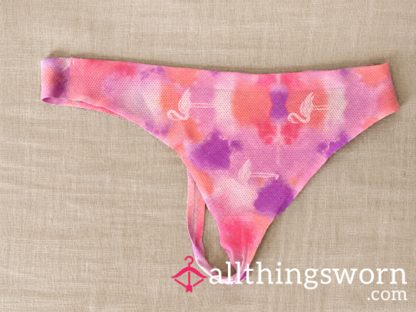 Flamingo Thong- Ready To Customize