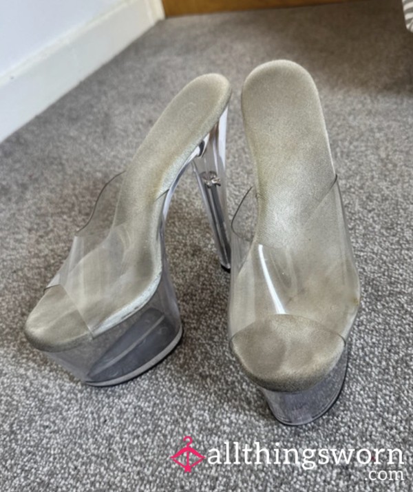 FLASH SALE! £45! Pleaser Heels With Toe Imprints