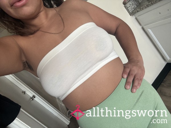 Flash You With My White Tube Top