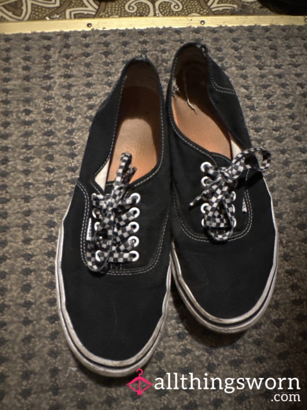 Flat Black Vans