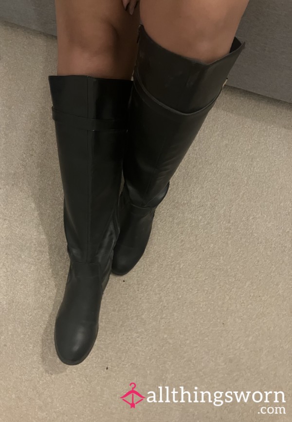 Flat Knee High Boots