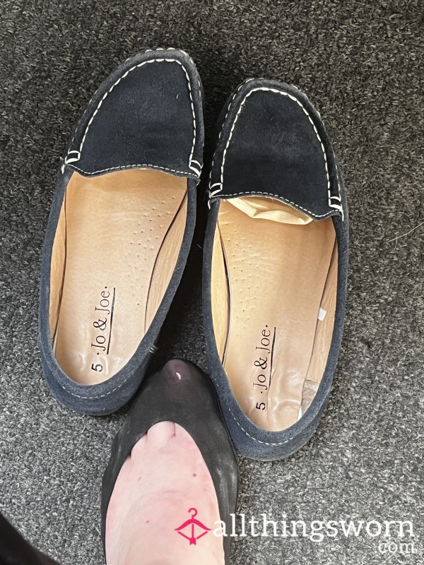 Flat Shoes And Socks