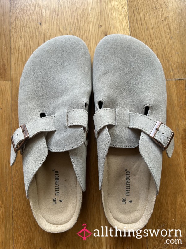 Flat Suede Loafers
