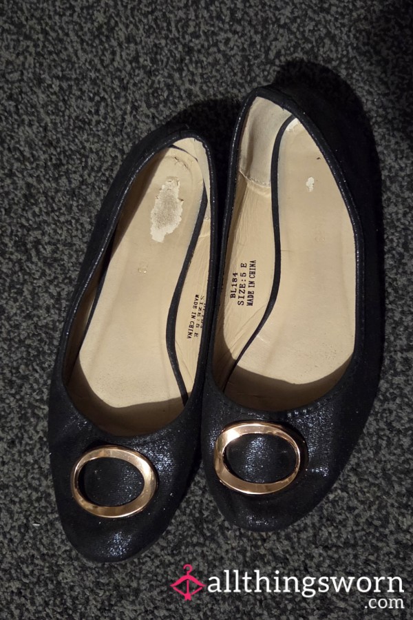 Flat Well Worn Shoes