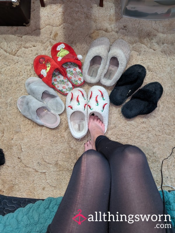 Flattened Smelly Slippers
