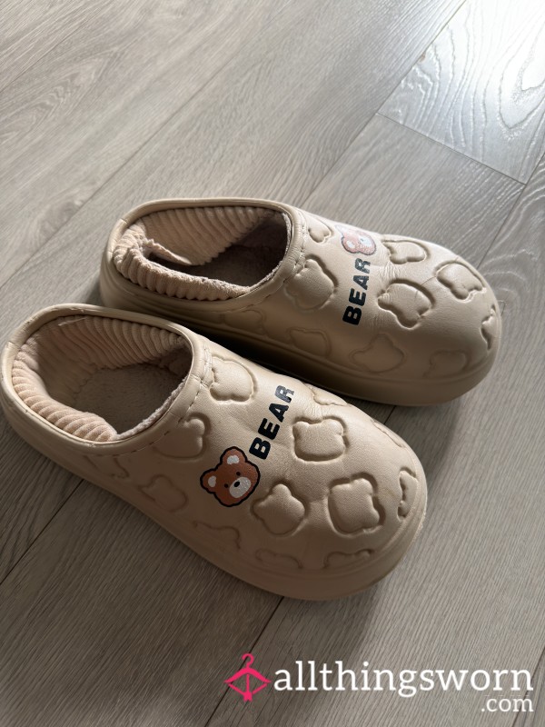 Fleece Closed Slippers (indoor Only)