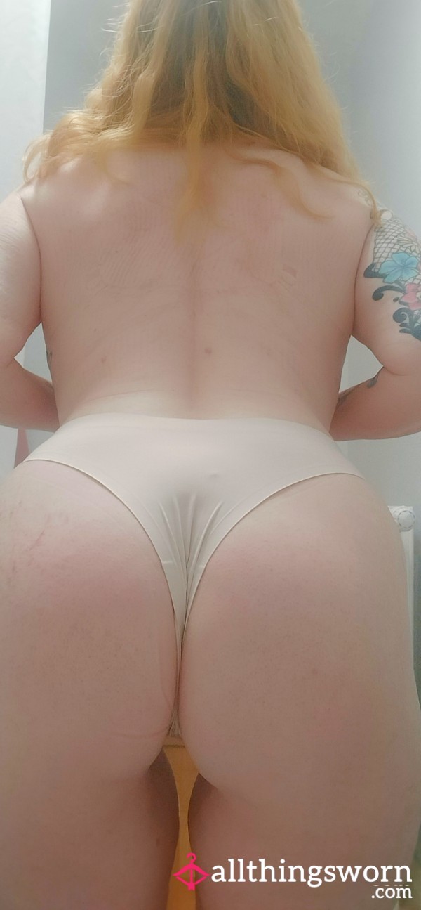 Barely There!  Flesh Coloured Seamless Thong