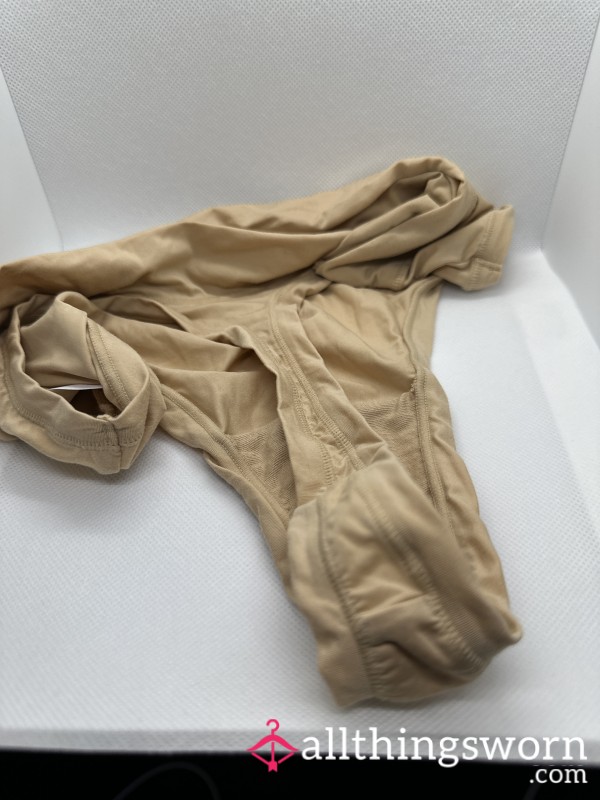 Flesh Tone Thongs That Get Me Moist!!