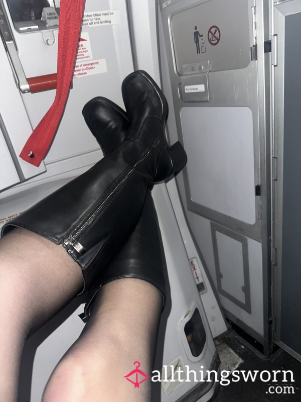 Flight Attendant Boots