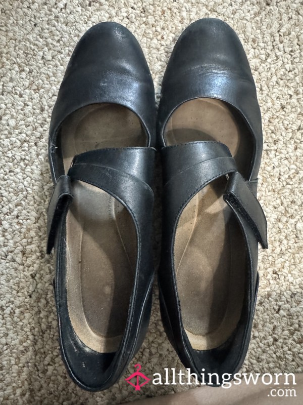 Flight Attendant In Flight Cabin Heels