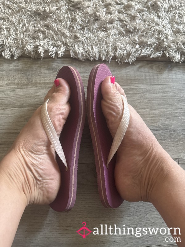 Flip Flops On Soles
