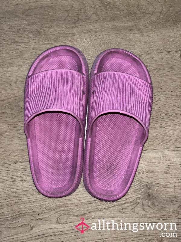 Flip-flops Soaked In Sweat