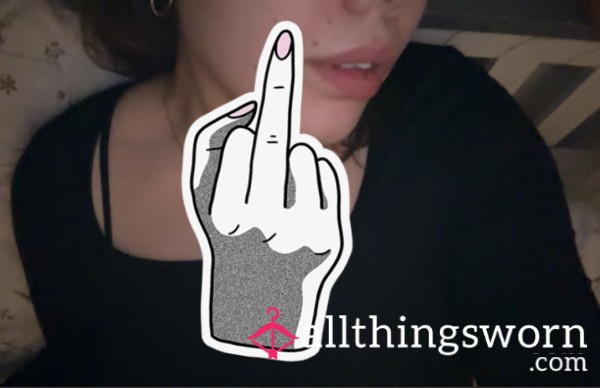 Flipped Off 🖕🏼