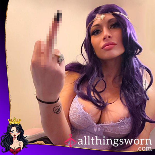 Flipping You OFF Feels So Good!