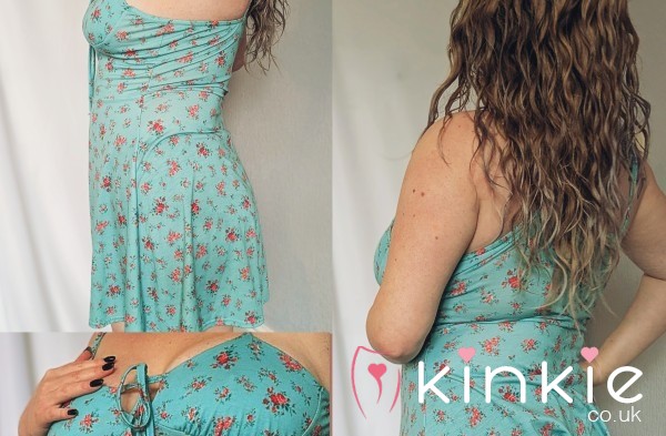Flirty Flor*l Mini Dress_ Needs A New Home