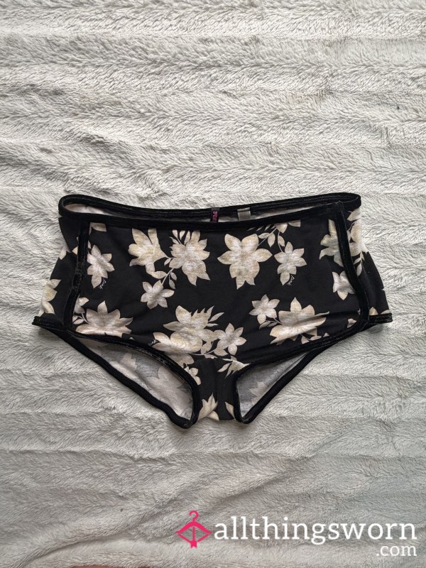 Flor*l Boy Short