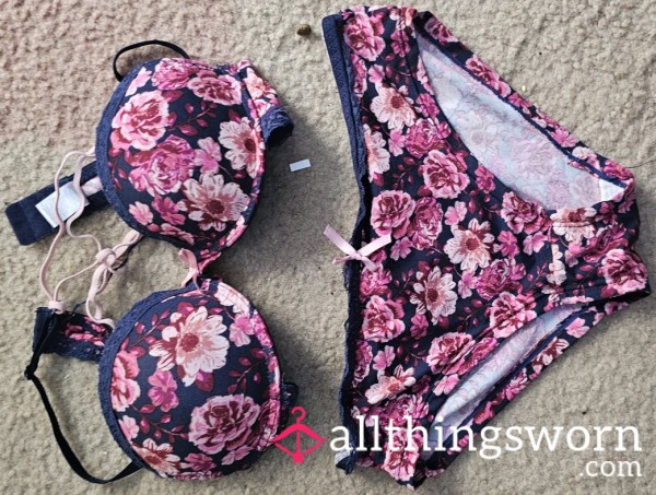 Flor*l Bra & Panty Set – Feminine, Stylish & Well-Loved