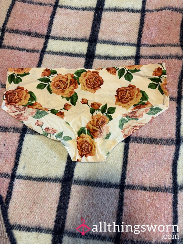 Flor*l Cheeky Panties