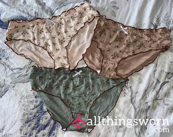 Flor*l Cotton Fullbacks 💐