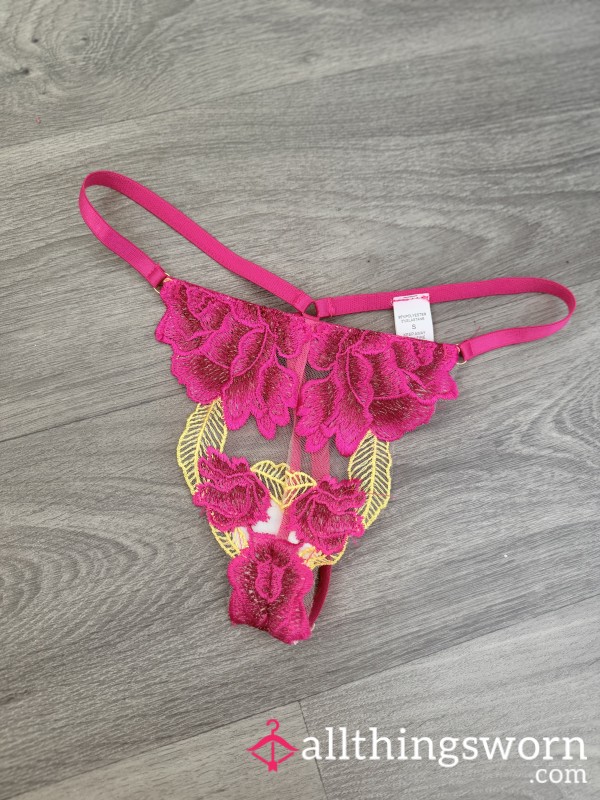 Flor*l G String Thong