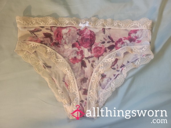 Flor*l & Lace Hip Hugger - Gilligan & O'Malley - Size Large