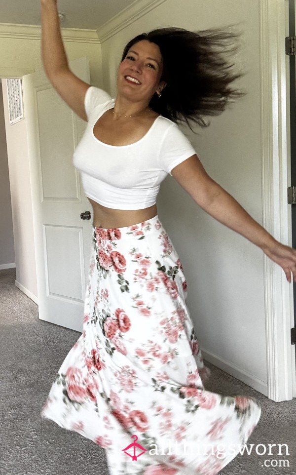 Flor*l Maxi Skirt XL