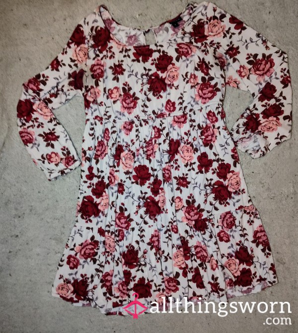 Flor*l Mini Dress
